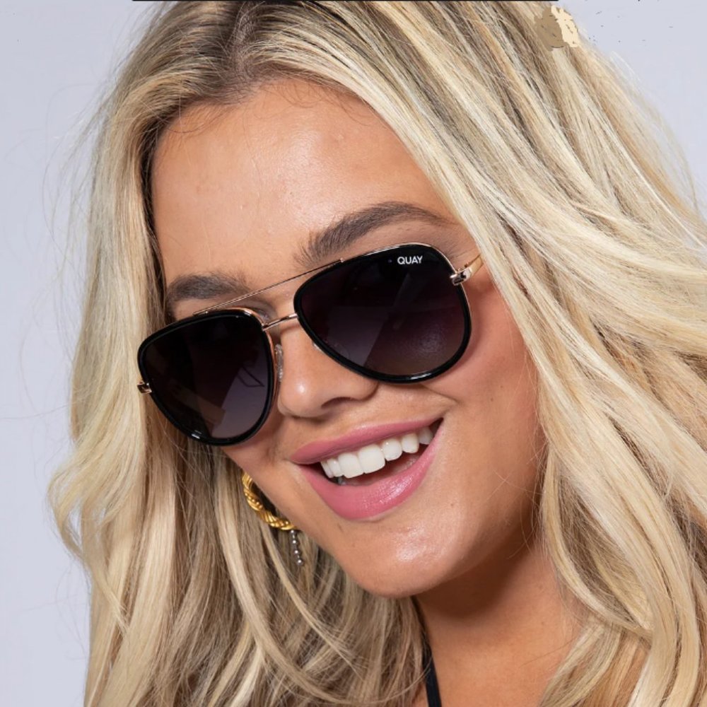 QUAY Polarized All In Mini Sunglasses